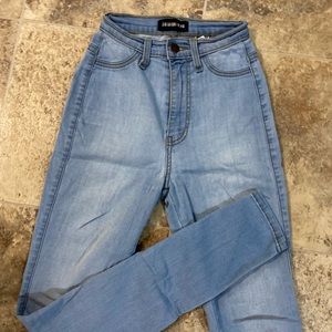 Light wash Fashion Nova jeans